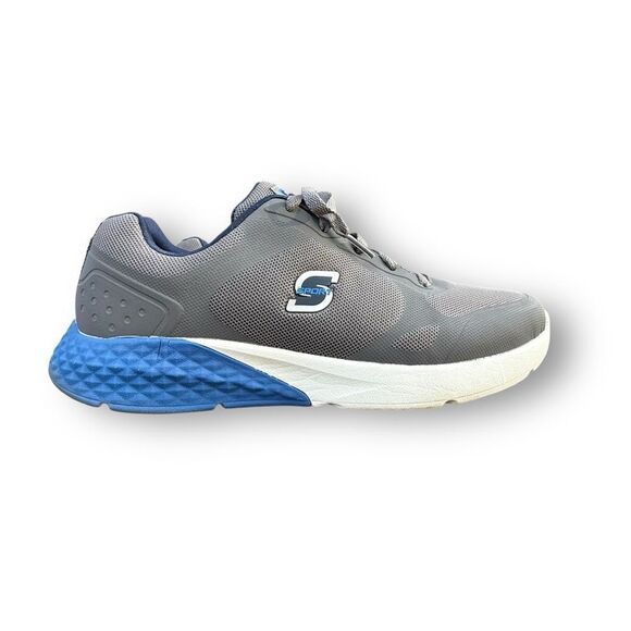 S Sport by Skechers Lace up Troy Sneakers 88421364 Grey Blue Men's size 11 - Picture 3 of 12